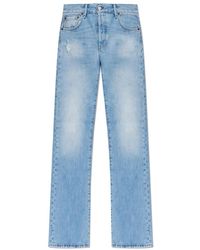 Acne Studios - Jeans ,Blauw ,Denim Straight-Leg Jeans - Lyst