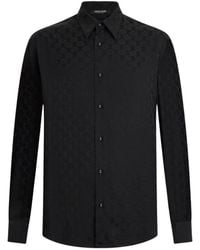 Roberto Cavalli - Monogram Mirror Snake Shirt - Lyst