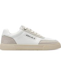 S.oliver - Weiße graue sneakers für männer - Lyst