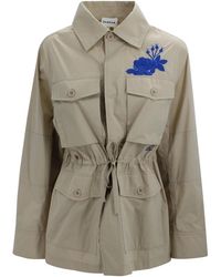 P.A.R.O.S.H. - P.A.R.O..H. ,Jassen ,Katoen Sahariana Jacket - Lyst