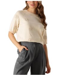 Object - Round-Neck Knitwear - Lyst