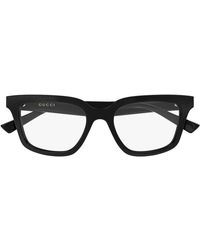 Gucci - Eckige Optische Fassung - Lyst