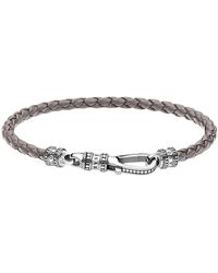 Thomas Sabo - Geflochtenes Lederarmband - Lyst