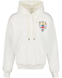 CASABLANCA - 'Mountain' Hooded Sweatshirt - Lyst