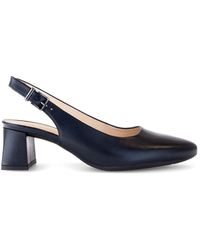 Gabor - Blaue Glatte Lederschuhe Für Die Braut - Lyst