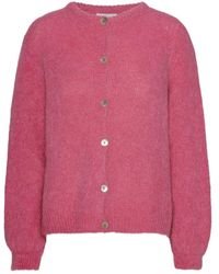 American Dreams - Truien & Vesten ,Roze ,Wol Susan Cardigan - Lyst
