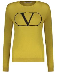 Valentino Garavani - Round-Neck Knitwear - Lyst