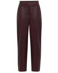 Alpha Studio - Straight Trousers - Lyst