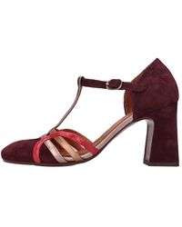 Chie Mihara - Schoenen ,Veelkleurig ,Leer Mizan Pumps Van Suède En Leer - Lyst