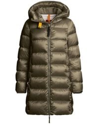 Parajumpers - Jassen ,Groen ,Nylon Lange Donsjas - Lyst