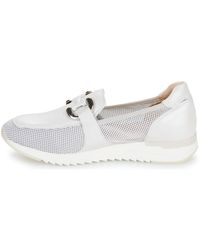Caprice - Schoenen ,Wit ,Leer Elegante Parelwitte Instapper - Lyst