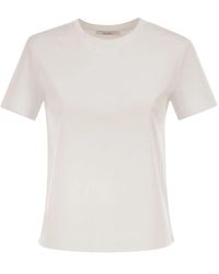 Max Mara - Tops ,Wit ,Katoen Donata T-Shirt - Lyst