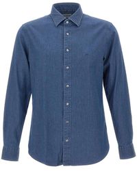 Michael Kors - Denim Shirts - Lyst