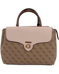 Guess - Handtasche mit reißverschluss und magnetverschluss - Lyst