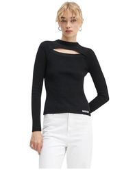 MSGM - Rib Viscose Knit - Lyst