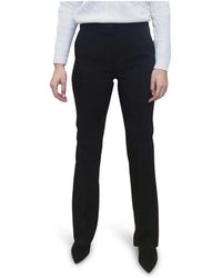 Marella - Broeken ,Zwart ,Wide Broek - Lyst