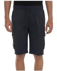 BOSS - Cargo Bermuda Shorts Mit Elastischem Bund - Lyst