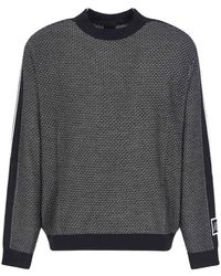 ARMANI EXCHANGE - Truien & Vesten ,Grijs ,Grijze Trui Stijlvol Model - Lyst