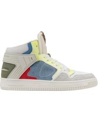 Philippe Model - Schoenen ,Veelkleurig ,Leer Veterschoenen Sneakers - Lyst