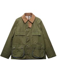 Barbour - Jassen ,Groen ,Sgr Bedale Jacket - Lyst
