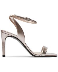 Calvin Klein - Tacón sandalia pulsera - Lyst