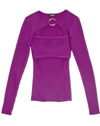 Just Cavalli - Maglia Rib - Lyst