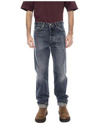 Edwin - Jeans ,Blauw ,Denim Regular Straight Jeans - Lyst