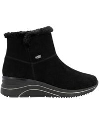 Remonte - Schwarze lässige stiefeletten - Lyst