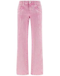 Isabel Marant - Jeans ,Roze ,Katoen Jaylis Pants - Lyst