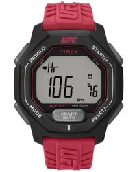 Timex - Accessoires ,Zwart ,Ufc Performance Spark Digitaal Horloge - Lyst