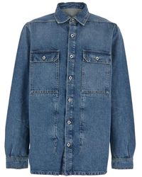 Rick Owens - Denim Shirts - Lyst
