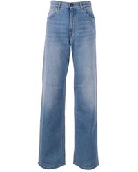 Fay - Wide Jeans - Lyst