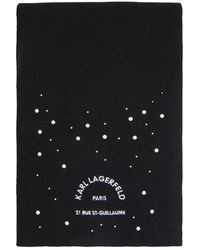 KARL LAGERFELD - Winter Scarves - Lyst