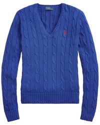 Ralph Lauren - V-neck knitwear - Lyst