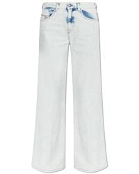 DIESEL - Wide Jeans - Lyst