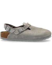 Birkenstock - Tokio ii clogs aus wildleder - Lyst