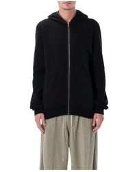 Rick Owens - Hoodies & Sweatvesten ,Zwart ,Katoen Gimp Hoodie - Lyst