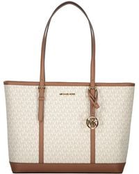 Michael Kors - Tote Tasche Mit Logo-Detail Und Reißverschluss - Lyst