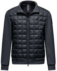 Bomboogie - Bi-Materiaal Nylon En Gebreid Jas - Lyst