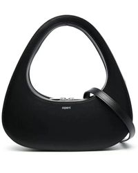 Coperni - Schwarze cross body baguette swipe tasche - Lyst
