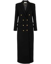 Elisabetta Franchi - Double-Breasted Coats - Lyst