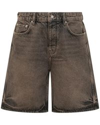 Represent - Denim Shorts - Lyst