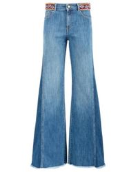 Nenette - Wide Jeans - Lyst