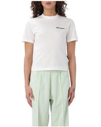 Palm Angels - Klassieke Logo Tee - Lyst