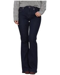 Tommy Hilfiger - Jeans ,Blauw ,Katoen Luna Mid Rise Flare Essential - Lyst
