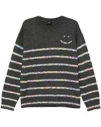 Paul Smith - Truien & Vesten ,Grijs ,Grijze Trui Stijlvol Aw 25 - Lyst