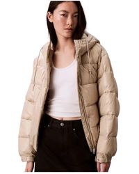 Calvin Klein - Shine Puffer Jacket - Lyst