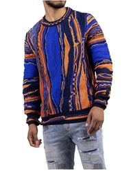 carlo colucci - Round-Neck Knitwear - Lyst