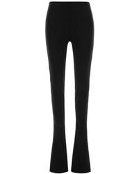 Gucci - Broeken ,Zwart ,Crepe Jersey Broek - Lyst