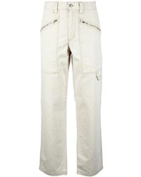 Isabel Marant - Straight Trousers - Lyst